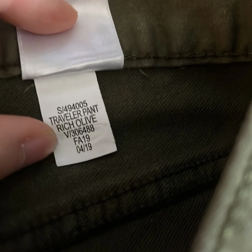 Banana Republic Olive Green Travel Jean